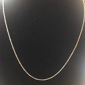 Monica Vinader Fine Beaded Chain Necklace 21-24”